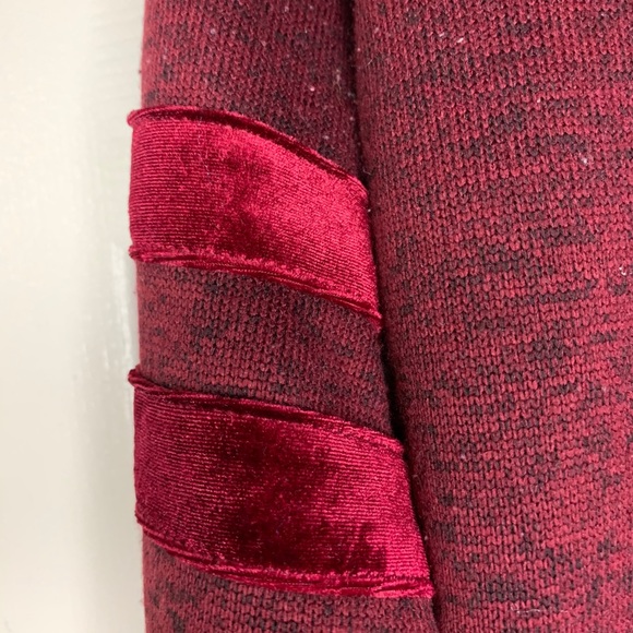 Maroon Silk Turtle Neck Sweater - Picture 3 of 3